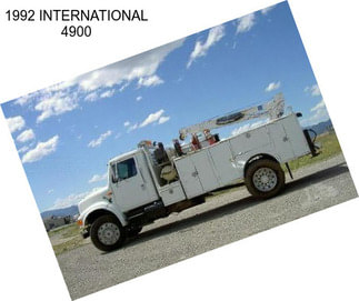 1992 INTERNATIONAL 4900