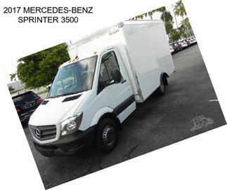 2017 MERCEDES-BENZ SPRINTER 3500