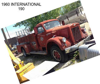 1960 INTERNATIONAL 190