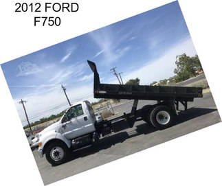 2012 FORD F750