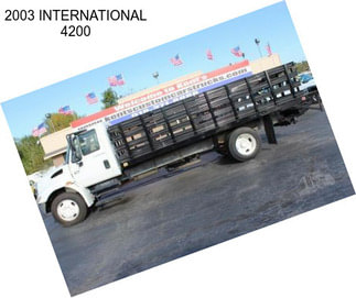 2003 INTERNATIONAL 4200