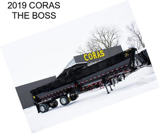 2019 CORAS THE BOSS