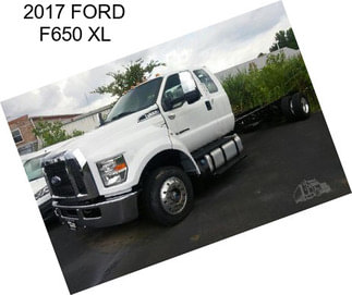 2017 FORD F650 XL