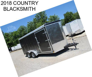 2018 COUNTRY BLACKSMITH