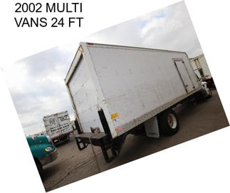 2002 MULTI VANS 24 FT