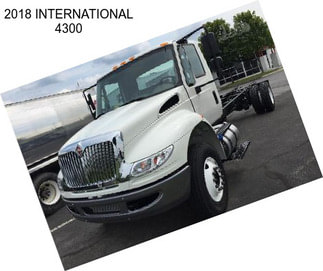 2018 INTERNATIONAL 4300