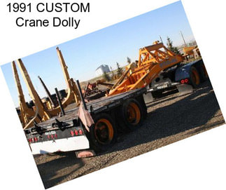 1991 CUSTOM Crane Dolly