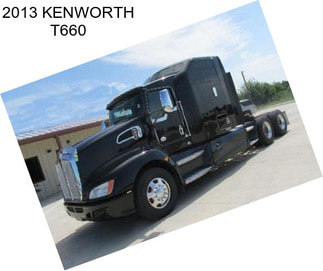 2013 KENWORTH T660