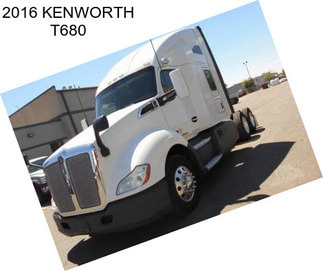 2016 KENWORTH T680