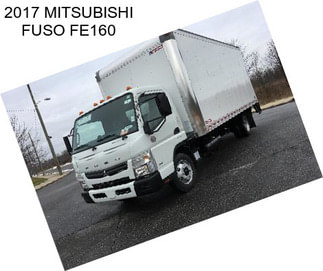 2017 MITSUBISHI FUSO FE160