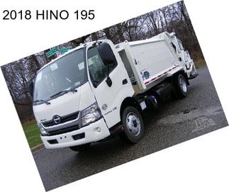 2018 HINO 195