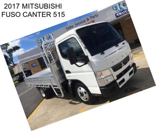 2017 MITSUBISHI FUSO CANTER 515