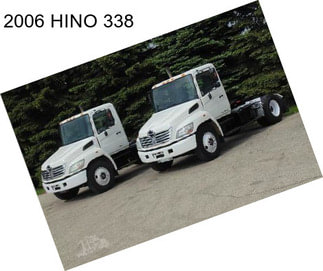 2006 HINO 338