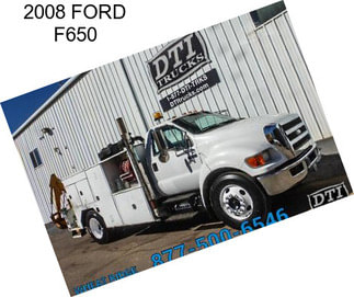 2008 FORD F650