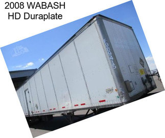 2008 WABASH HD Duraplate