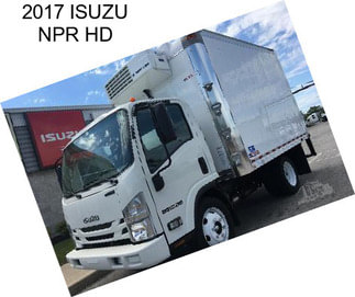 2017 ISUZU NPR HD