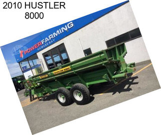 2010 HUSTLER 8000