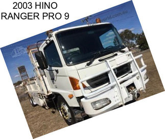 2003 HINO RANGER PRO 9