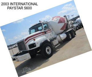 2003 INTERNATIONAL PAYSTAR 5600