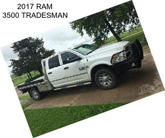 2017 RAM 3500 TRADESMAN