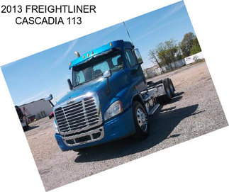 2013 FREIGHTLINER CASCADIA 113