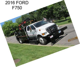 2016 FORD F750