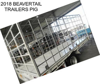 2018 BEAVERTAIL TRAILERS PIG