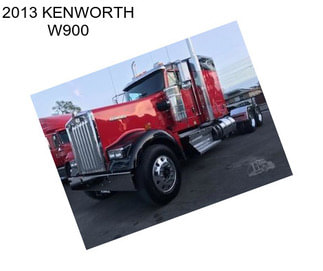 2013 KENWORTH W900