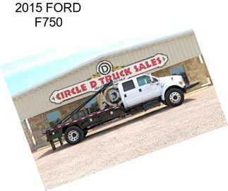 2015 FORD F750