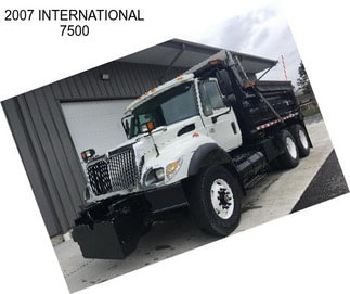 2007 INTERNATIONAL 7500