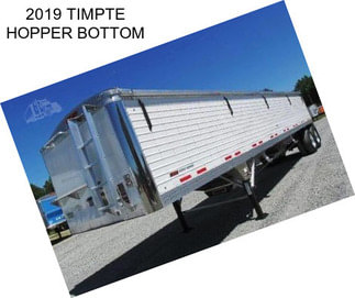 2019 TIMPTE HOPPER BOTTOM