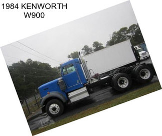 1984 KENWORTH W900