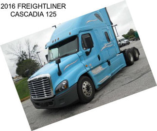 2016 FREIGHTLINER CASCADIA 125