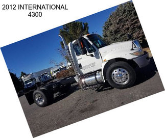 2012 INTERNATIONAL 4300