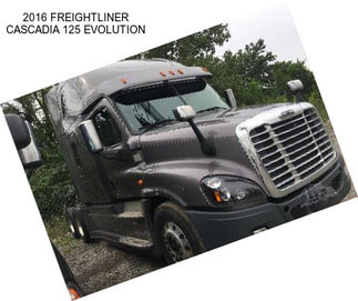 2016 FREIGHTLINER CASCADIA 125 EVOLUTION