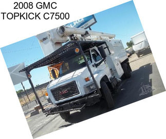 2008 GMC TOPKICK C7500