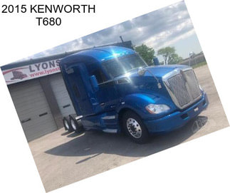 2015 KENWORTH T680