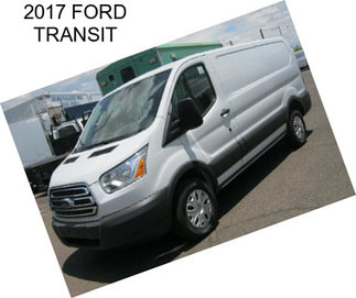 2017 FORD TRANSIT