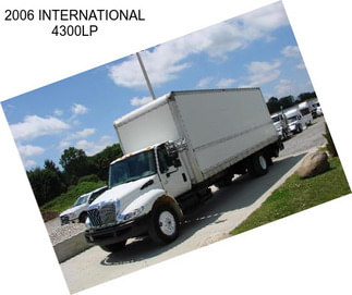 2006 INTERNATIONAL 4300LP