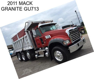 2011 MACK GRANITE GU713