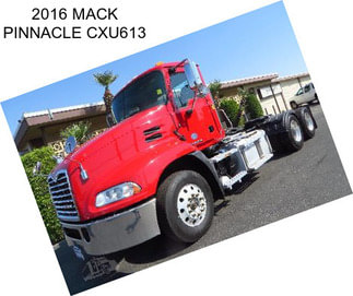 2016 MACK PINNACLE CXU613