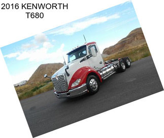 2016 KENWORTH T680