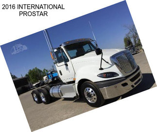 2016 INTERNATIONAL PROSTAR