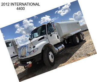 2012 INTERNATIONAL 4400