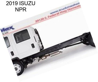 2019 ISUZU NPR