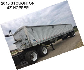 2015 STOUGHTON 42\' HOPPER