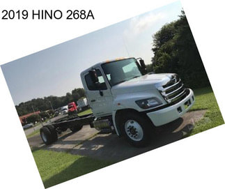 2019 HINO 268A