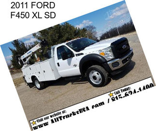 2011 FORD F450 XL SD