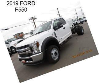 2019 FORD F550