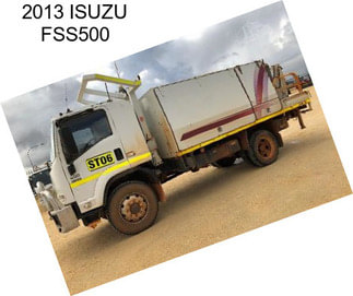 2013 ISUZU FSS500